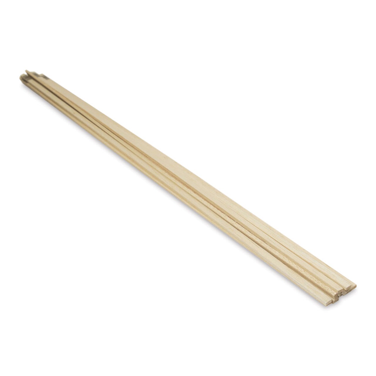 Midwest Products Balsa Wood Strips - 10 Pieces, 3/16" x 3/8" x 36"